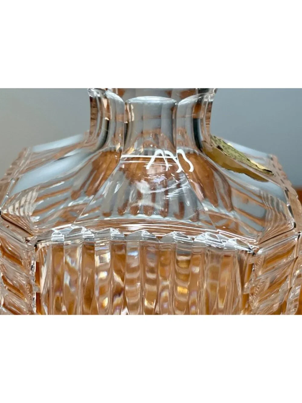 Rare Vintage Waterford Master Cutter Crystal Decanter 